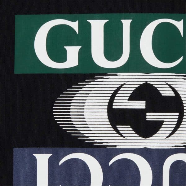 Gucci Cotton Jersey Hooded Sweatshirt at Enigma Boutique