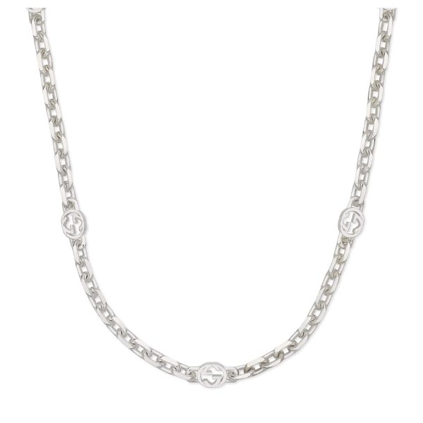 Gucci Interlocking Chain Necklace - Image 2