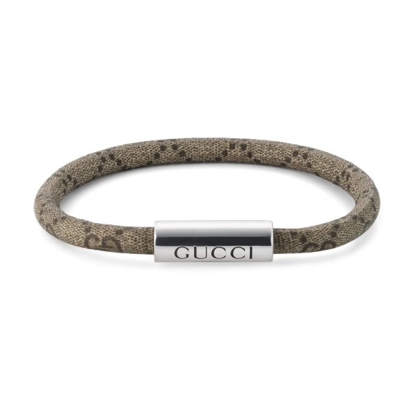 Gucci Trademark GG Supreme Bracelet at Enigma Boutique