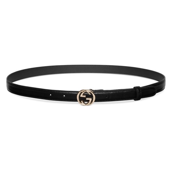 Gucci Belt With Interlocking G Buckle at Enigma Boutique