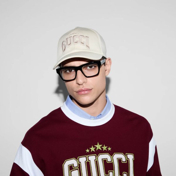 Gucci Cotton Embroidered Baseball Hat - Image 4