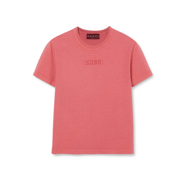 Gucci Embroidered Cotton Jersey T-shirt at Enigma Boutique