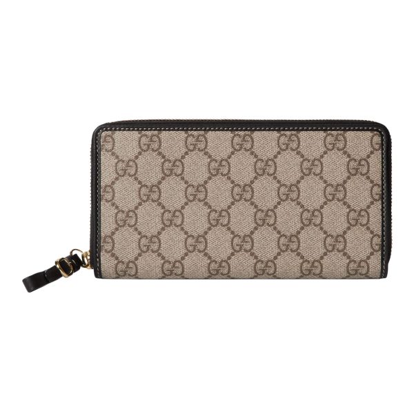 Gucci GG Emblem Zip Around Wallet at Enigma Boutique