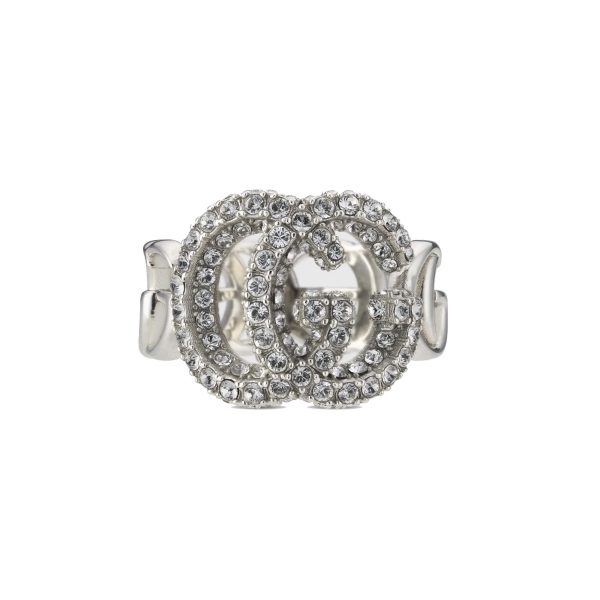 Gucci GG Marmont Crystal Ring at Enigma Boutique