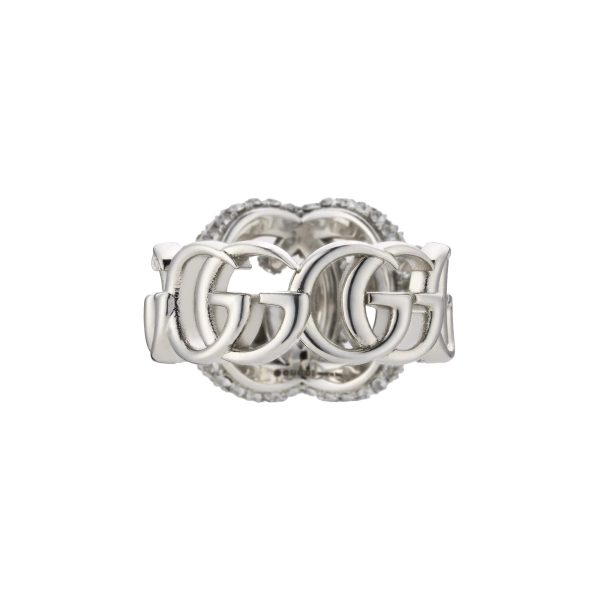 Gucci GG Marmont Crystal Ring at Enigma Boutique