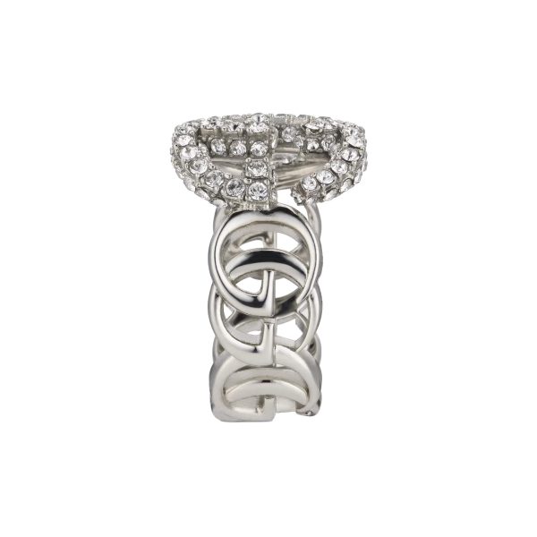 Gucci GG Marmont Crystal Ring at Enigma Boutique