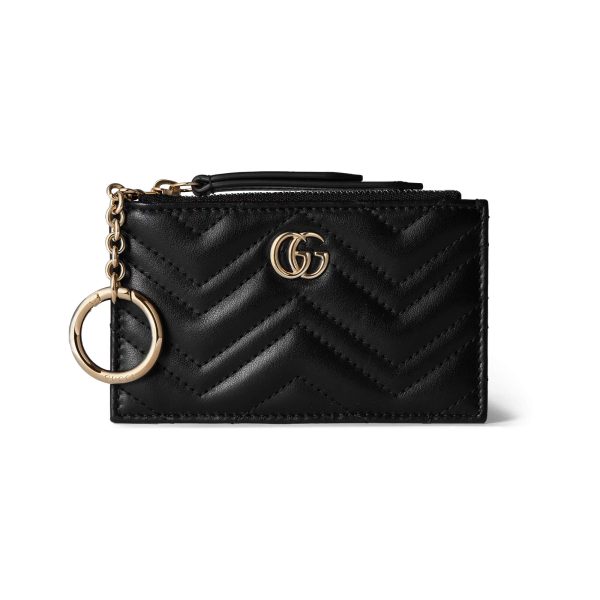 Gucci GG Marmont Zip Key Case at Enigma Boutique