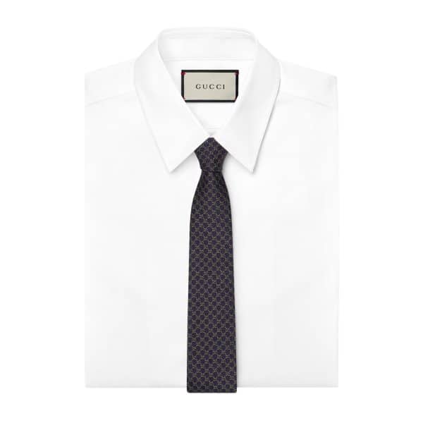 Gucci GG Silk Jacquard Tie at Enigma Boutique