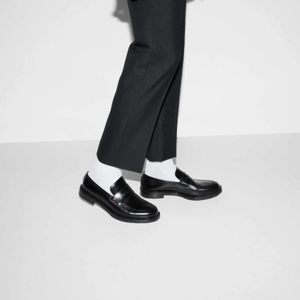 Gucci Men's Loafer With Leather Web - Image 6