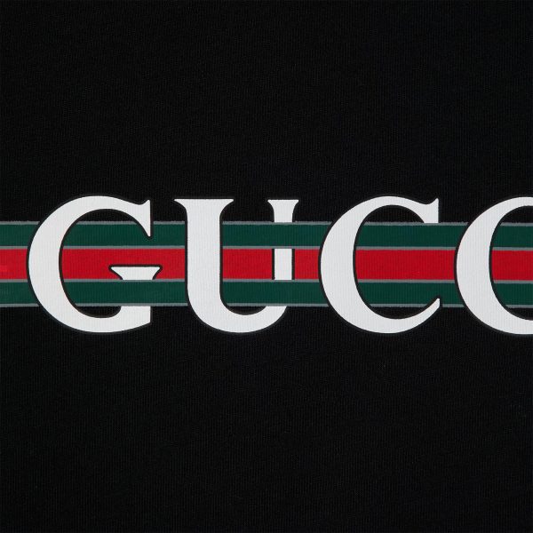 Gucci Printed Cotton Jersey T-shirt at Enigma Boutique