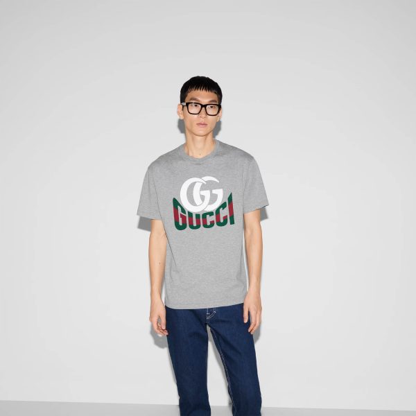 Gucci Printed Cotton Jersey T-shirt - Image 2