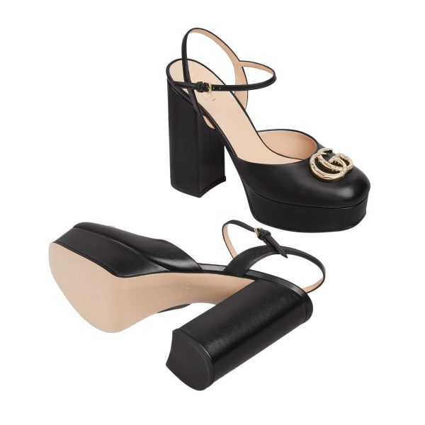 Gucci Women’s Platform Pump With Double G at Enigma Boutique