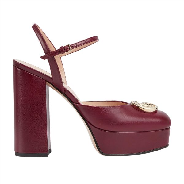 Gucci Women's Platform Pump With Double G at Enigma Boutique