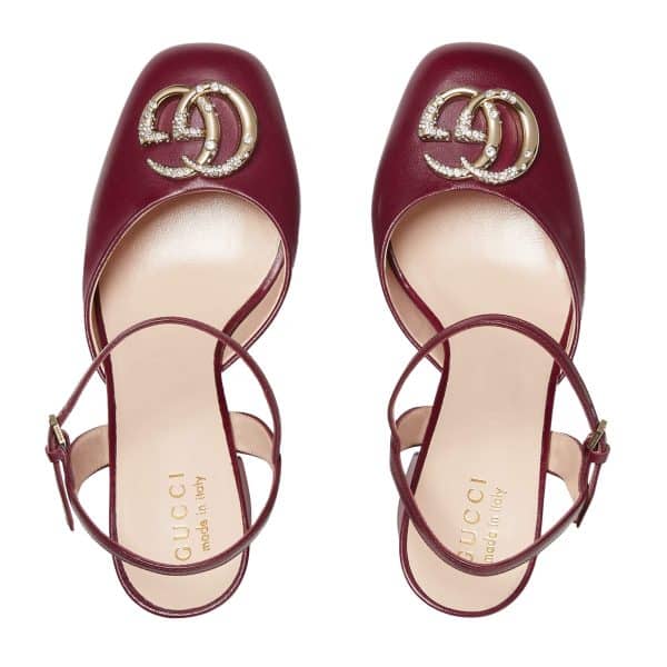 Gucci Women's Platform Pump With Double G at Enigma Boutique