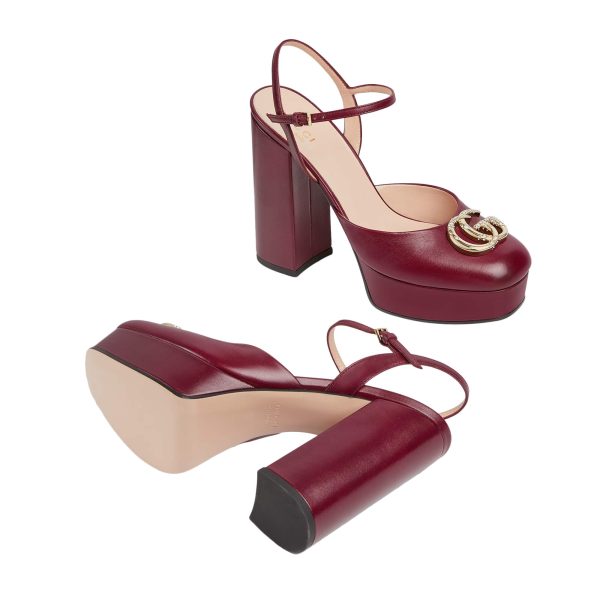 Gucci Women's Platform Pump With Double G at Enigma Boutique