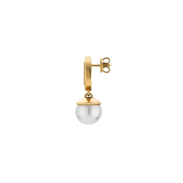 Gucci Blondie Pearl Drop Earrings at Enigma Boutique