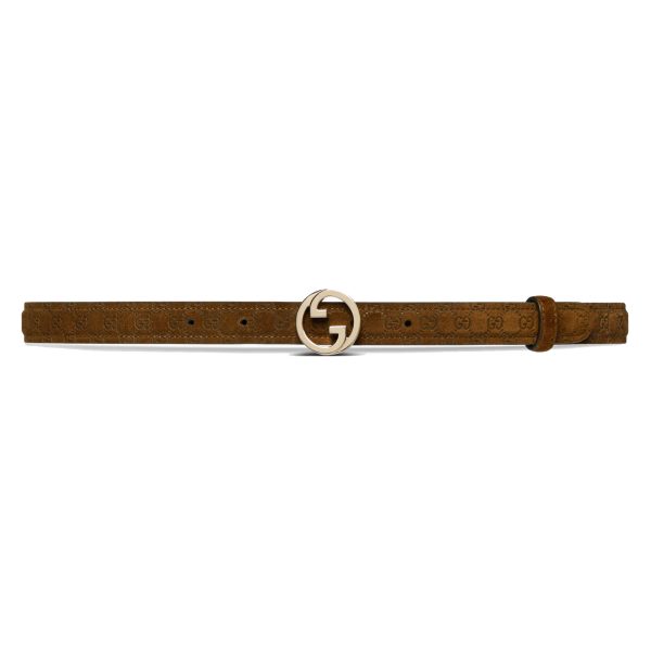 Gucci Blondie Thin Belt at Enigma Boutique