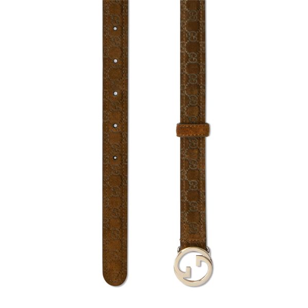 Gucci Blondie Thin Belt at Enigma Boutique