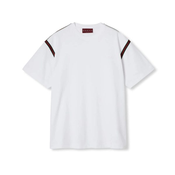 Gucci Embroidered Cotton Jersey T-shirt at Enigma Boutique