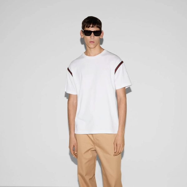 Gucci Embroidered Cotton Jersey T-shirt - Image 2