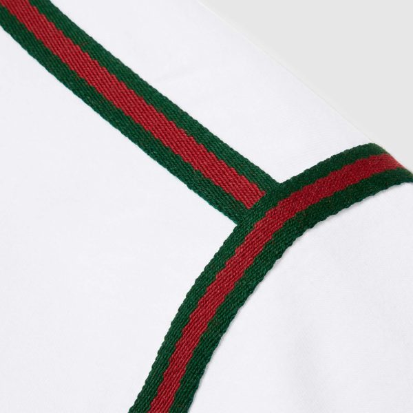 Gucci Embroidered Cotton Jersey T-shirt - Image 5