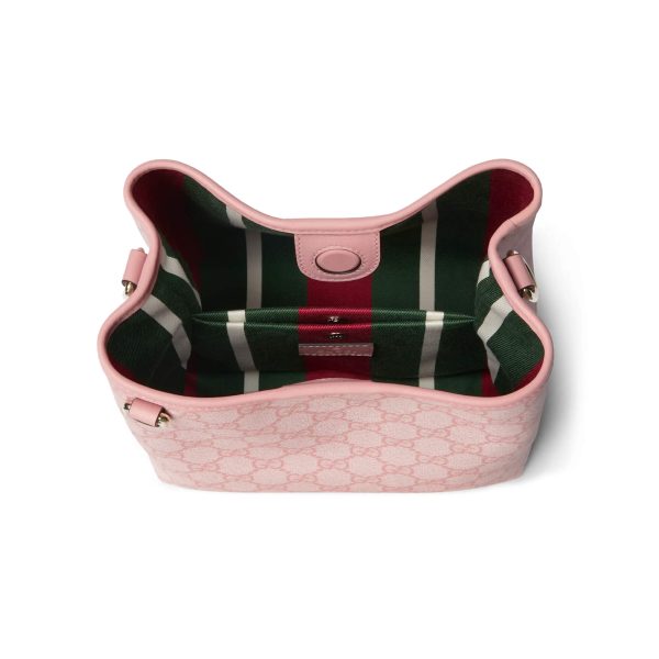 Gucci GG Emblem Mini Bucket Bag - Image 6