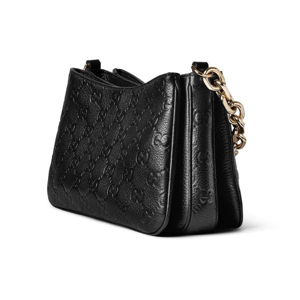 Gucci GG Emblem Small Shoulder Bag at Enigma Boutique