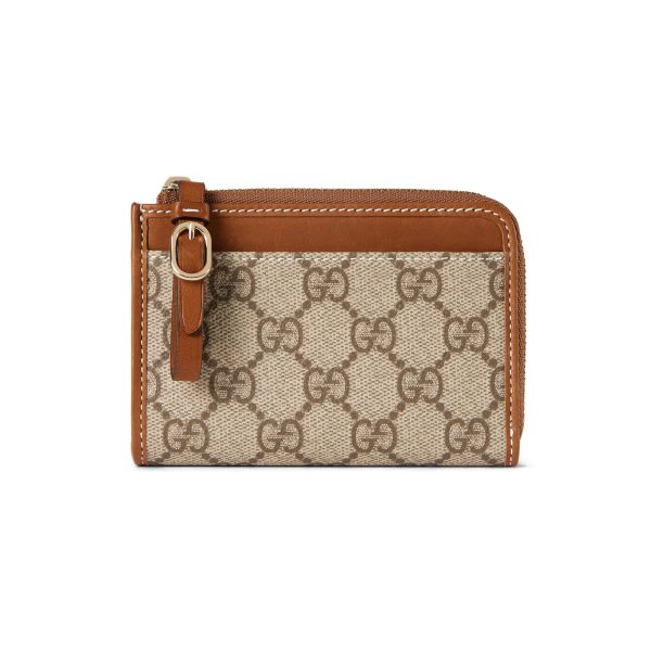 Gucci GG Emblem Zip Card Case at Enigma Boutique