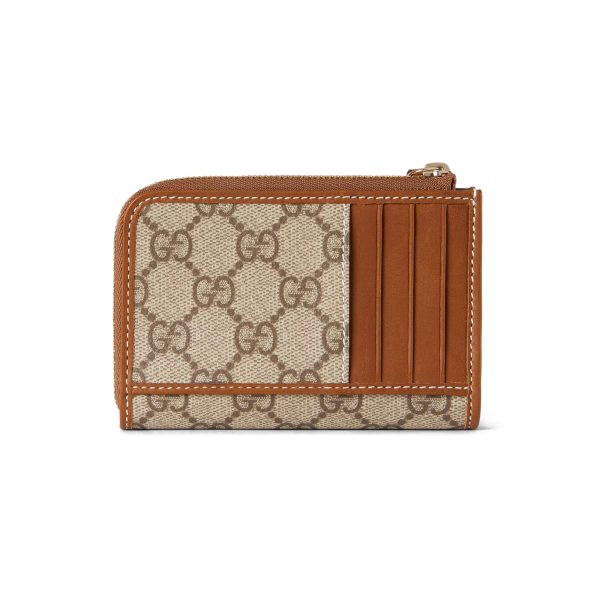 Gucci GG Emblem Zip Card Case at Enigma Boutique