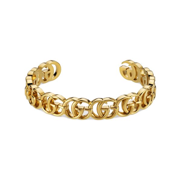 Gucci GG Marmont Interlinking Cuff Bracelet