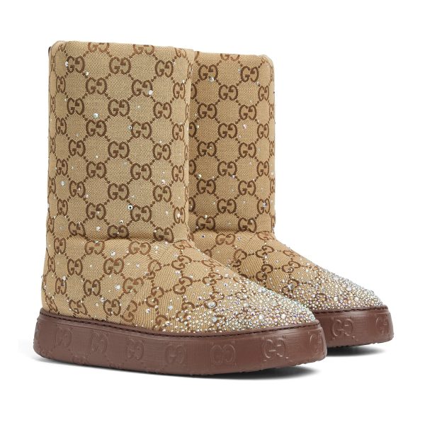 Gucci Women's Boot With Crystals at Enigma Boutique