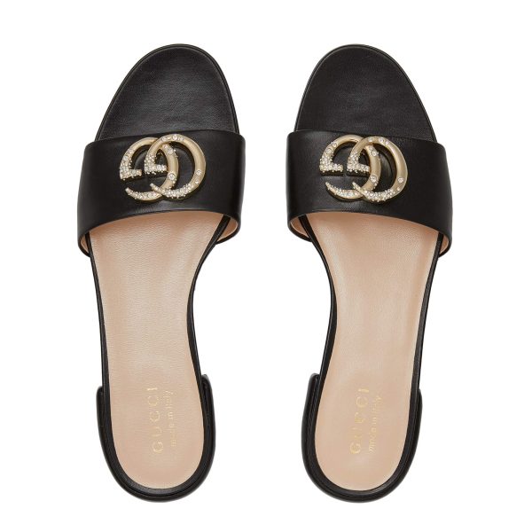 Gucci Women's Double G Slide Sandal at Enigma Boutique