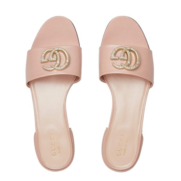 Gucci Women's Double G Slide Sandal at Enigma Boutique