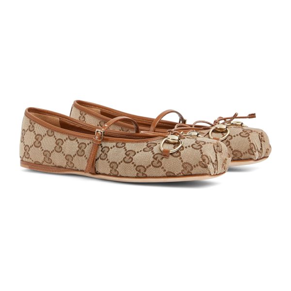 Gucci Women's Gucci Horsebit Ballet Flat at Enigma Boutique