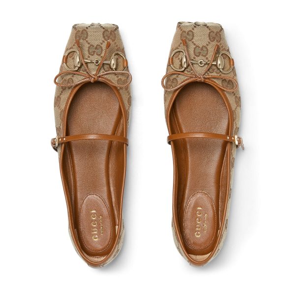 Gucci Women's Gucci Horsebit Ballet Flat at Enigma Boutique