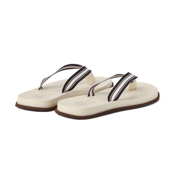 Brunello Cucinelli Leather Pool Slides - Image 3