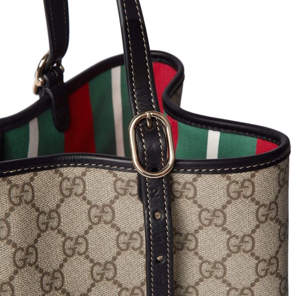 Gucci GG Emblem Medium Tote Bag - Image 3