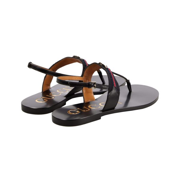 Gucci Women’s Interlocking G Web Sandal - Image 2