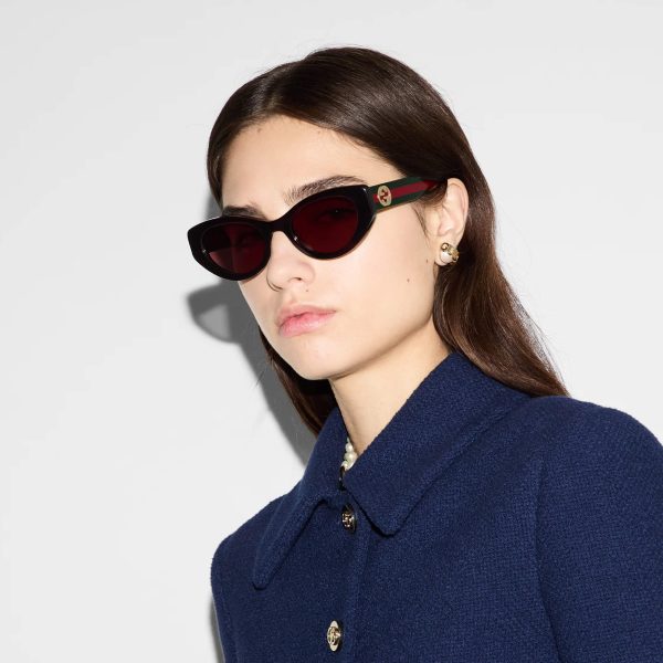 Gucci Cat-eye Frame Sunglasses - Image 3