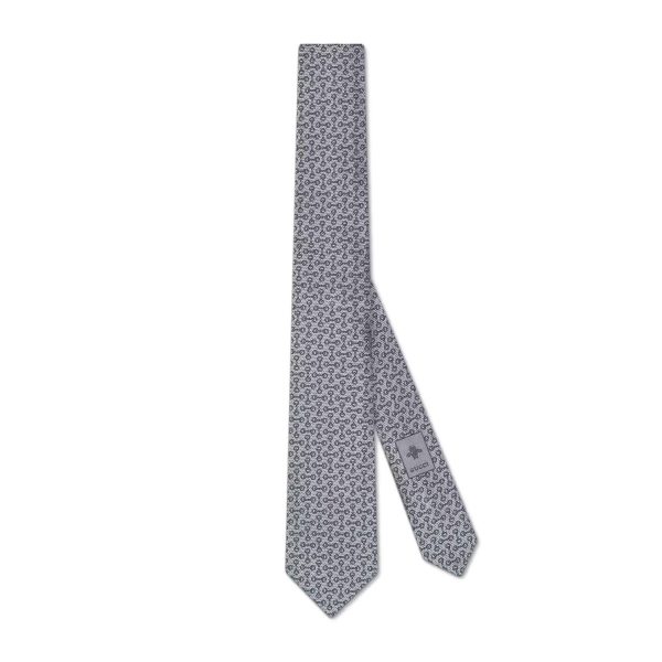 Gucci Horsebit Silk Jacquard Tie