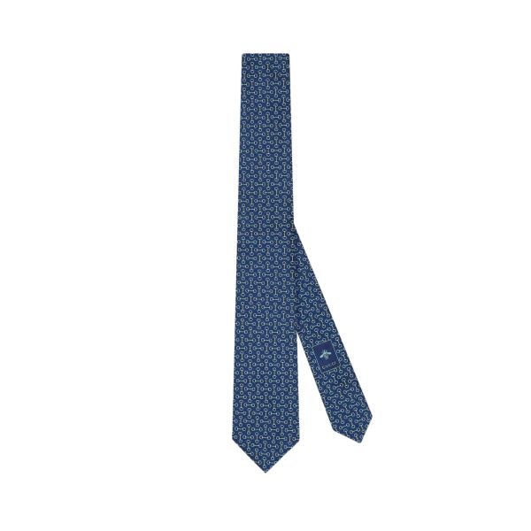 Gucci Horsebit Silk Jacquard Tie