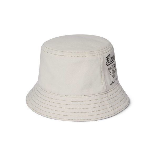 Gucci Printed Cotton Canvas Bucket Hat