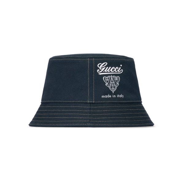 Gucci Printed Cotton Canvas Bucket Hat - Image 3