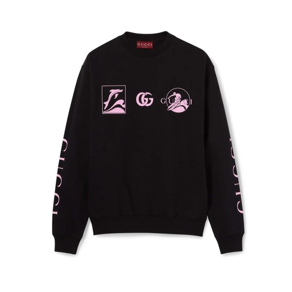 Gucci Printed Cotton Sweatshirt