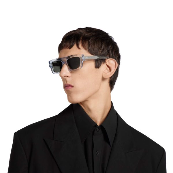 Gucci Rectangular Frame Sunglasses - Image 3