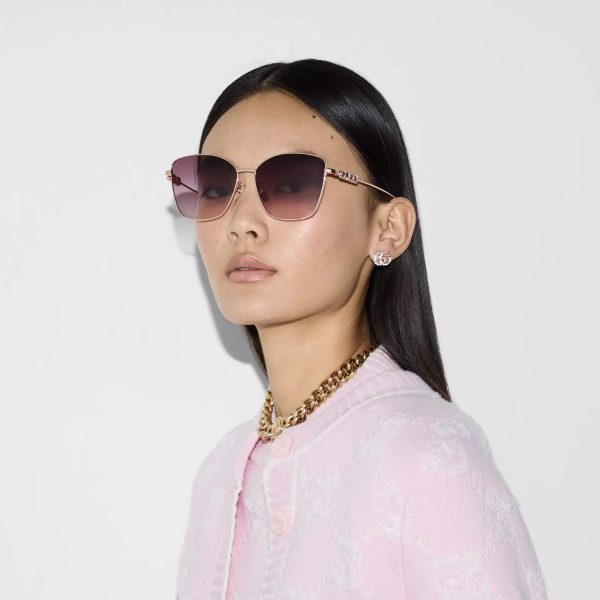 Gucci Butterfly Sunglasses - Image 3