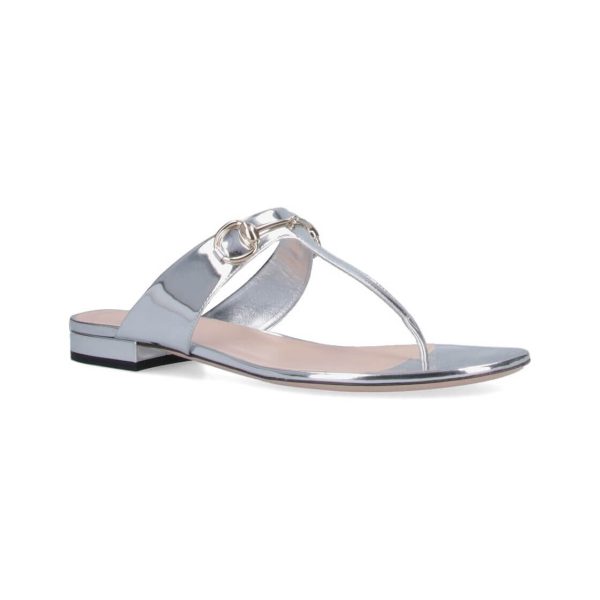 Gucci Women's Thong Sandal With Horsebit