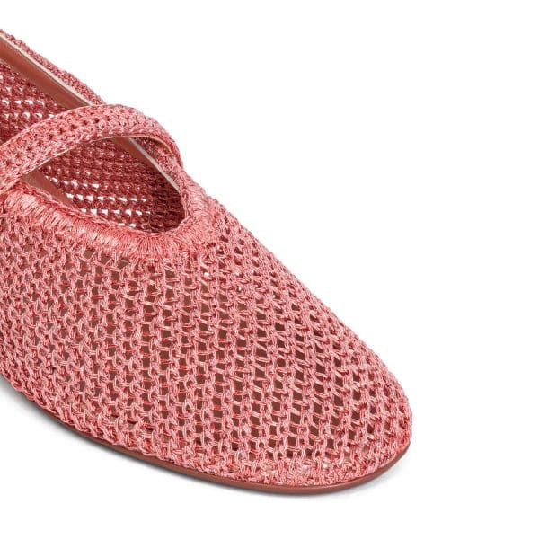 Alaïa Ballet Flats In Knitted Lurex - Image 4