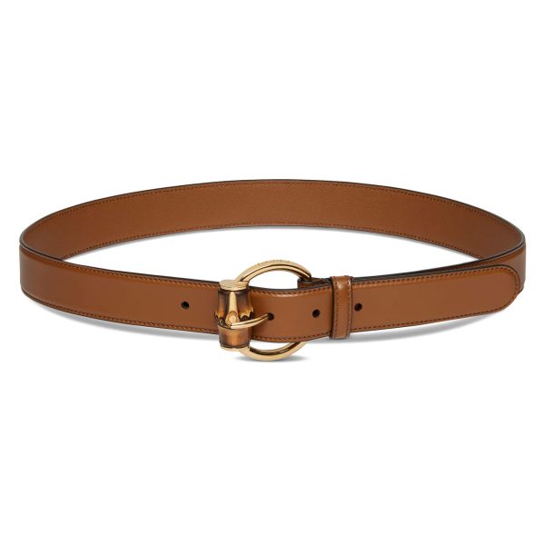 Gucci Belt With Bamboo Detail Buckle