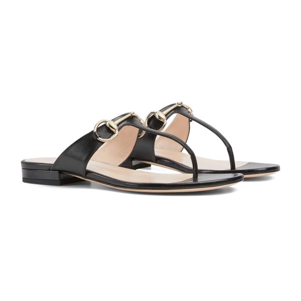 Gucci Women’s Thong Sandal With Horsebit